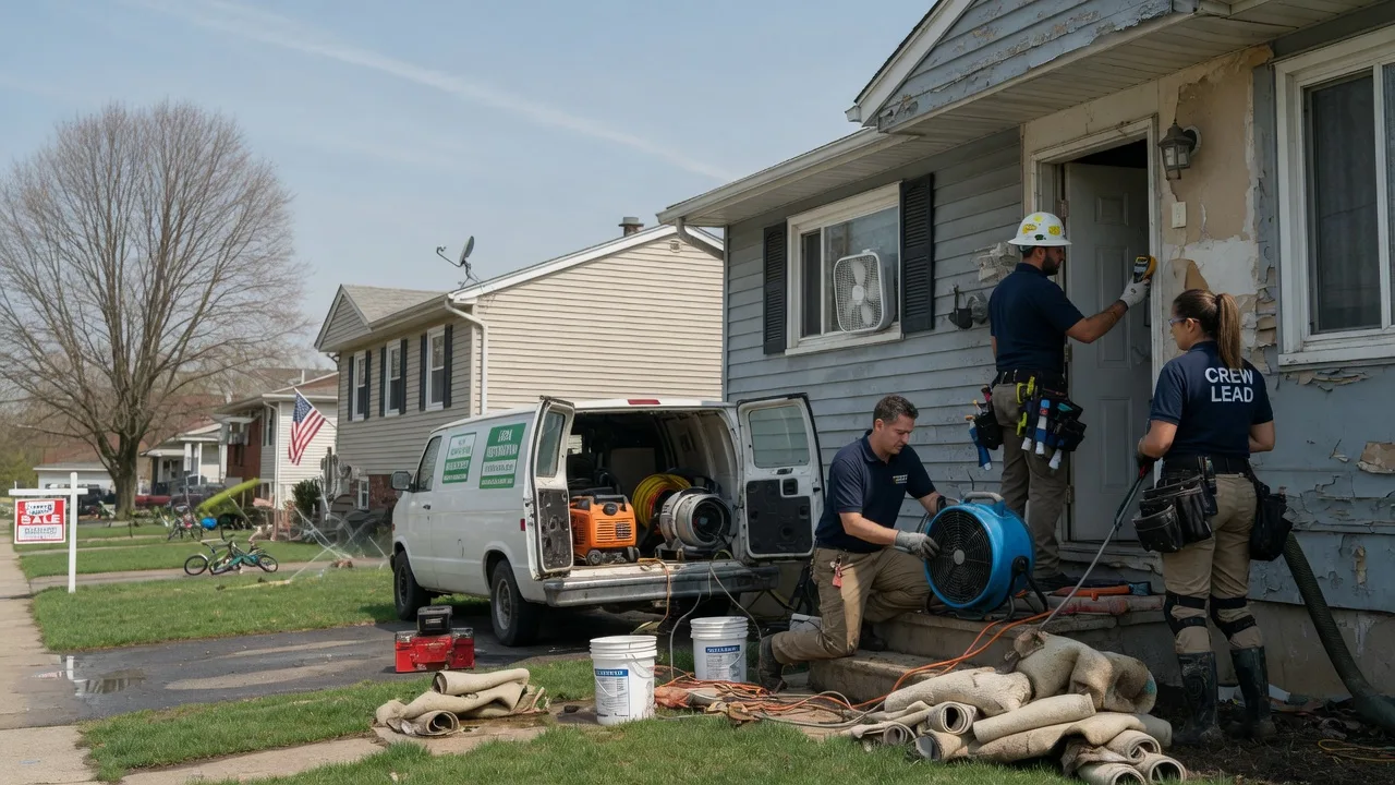 Flood Cleanup in Iredell, TX near me